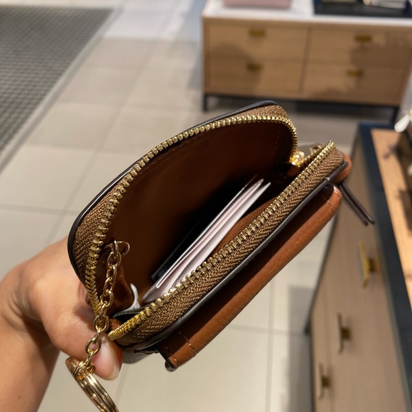 Coach Pennie Card Case In Signature Canvas - Picture 4 of 4